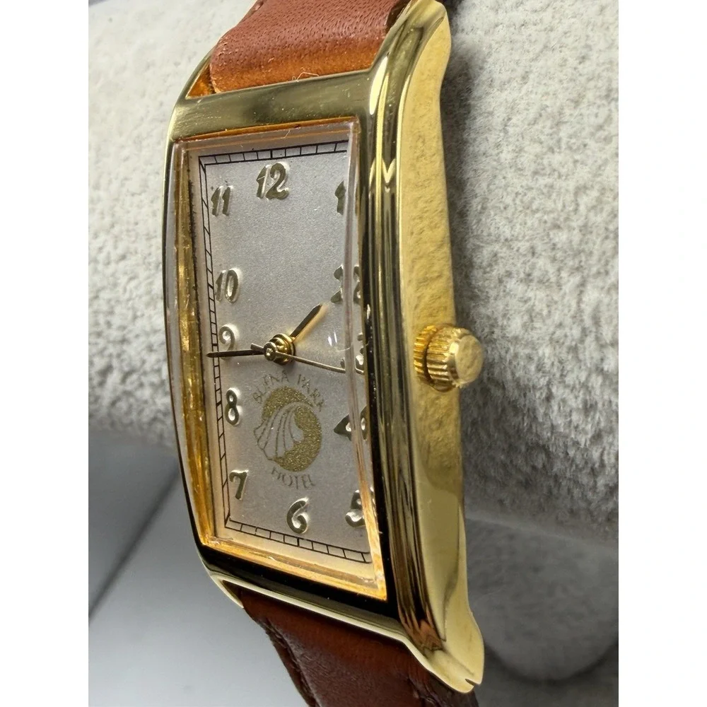Buena Park Hotel Mens Tank Watch New Battery 23MM 8
